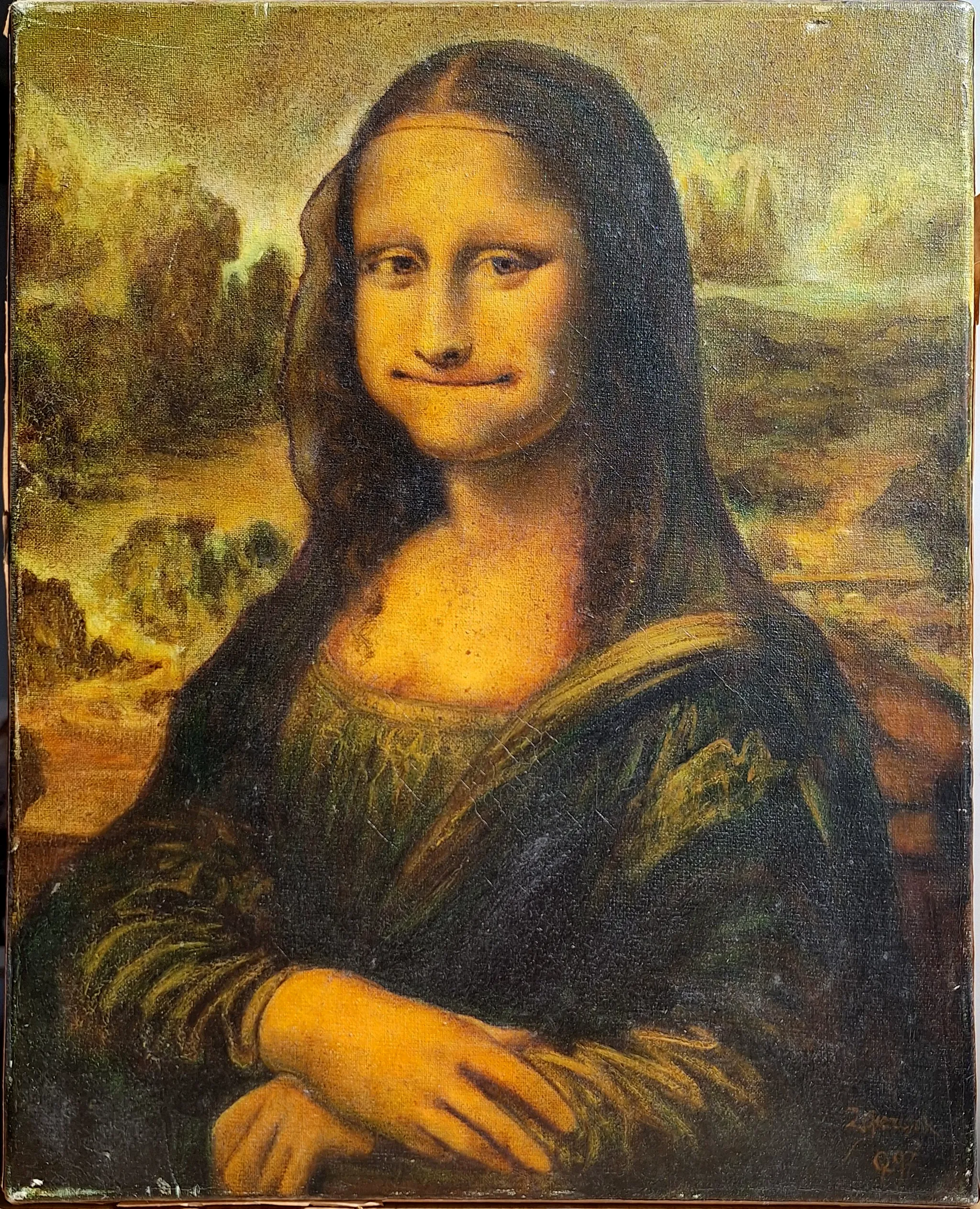 Zbyszek Gierczak MONA L. olej na płótnie